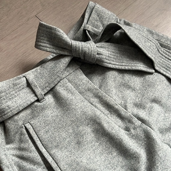 Aritzia Wilfred Jallade / Tie Front Wool and Cashmere Pant Grey - Picture 3 of 8